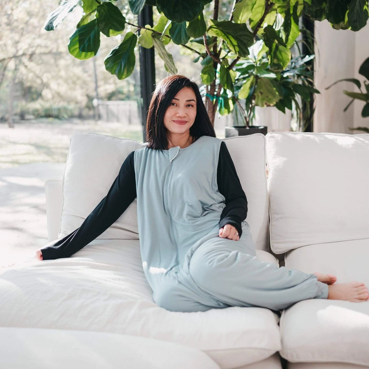 Adult Sleep Bag Walker In Fog