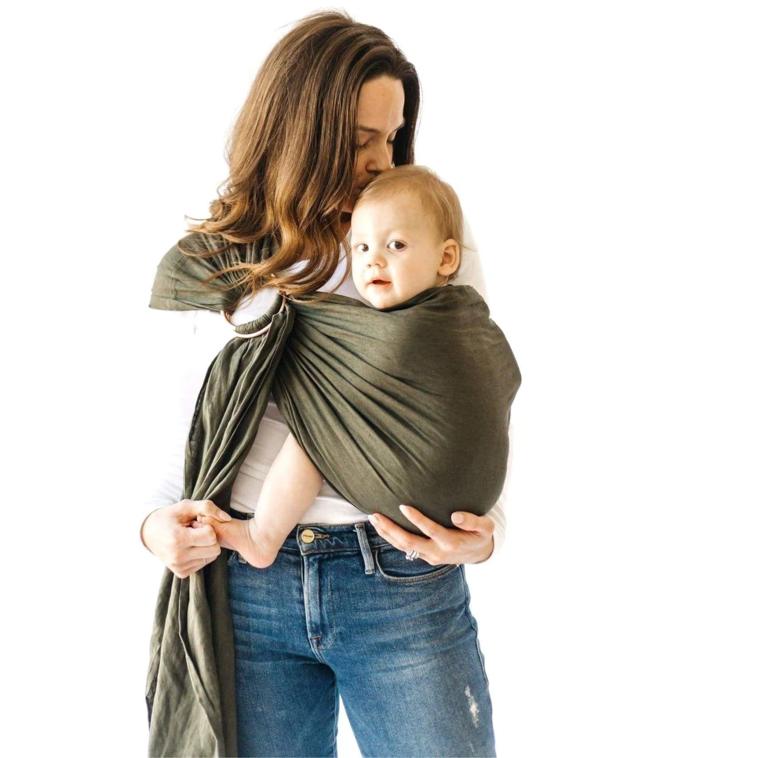 Ring Sling In Evergreen - Image 2