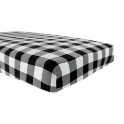 Crib Sheet In Midnight Plaid