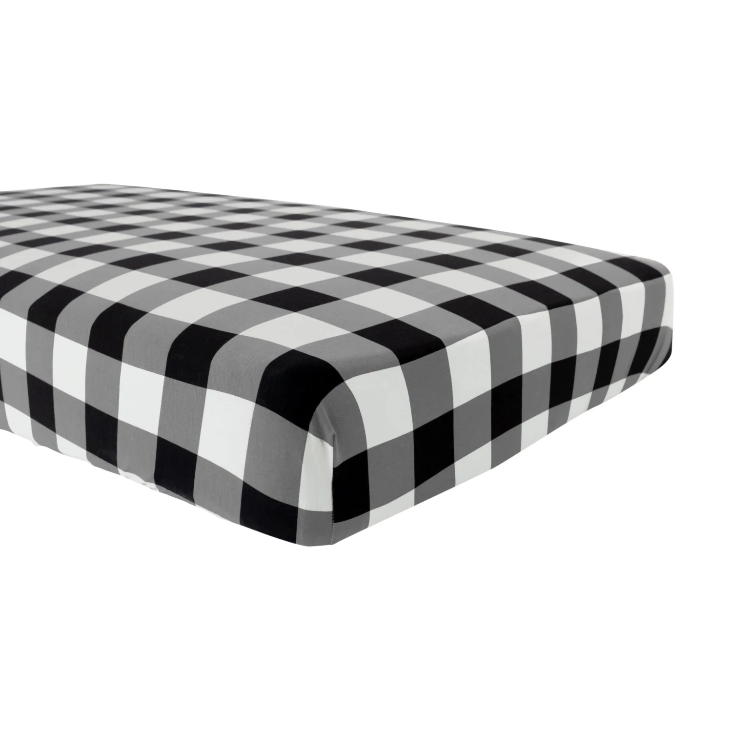 Crib Sheet In Midnight Plaid