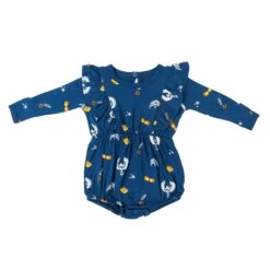 Long Sleeve Bubble Romper In Ravenclaw™