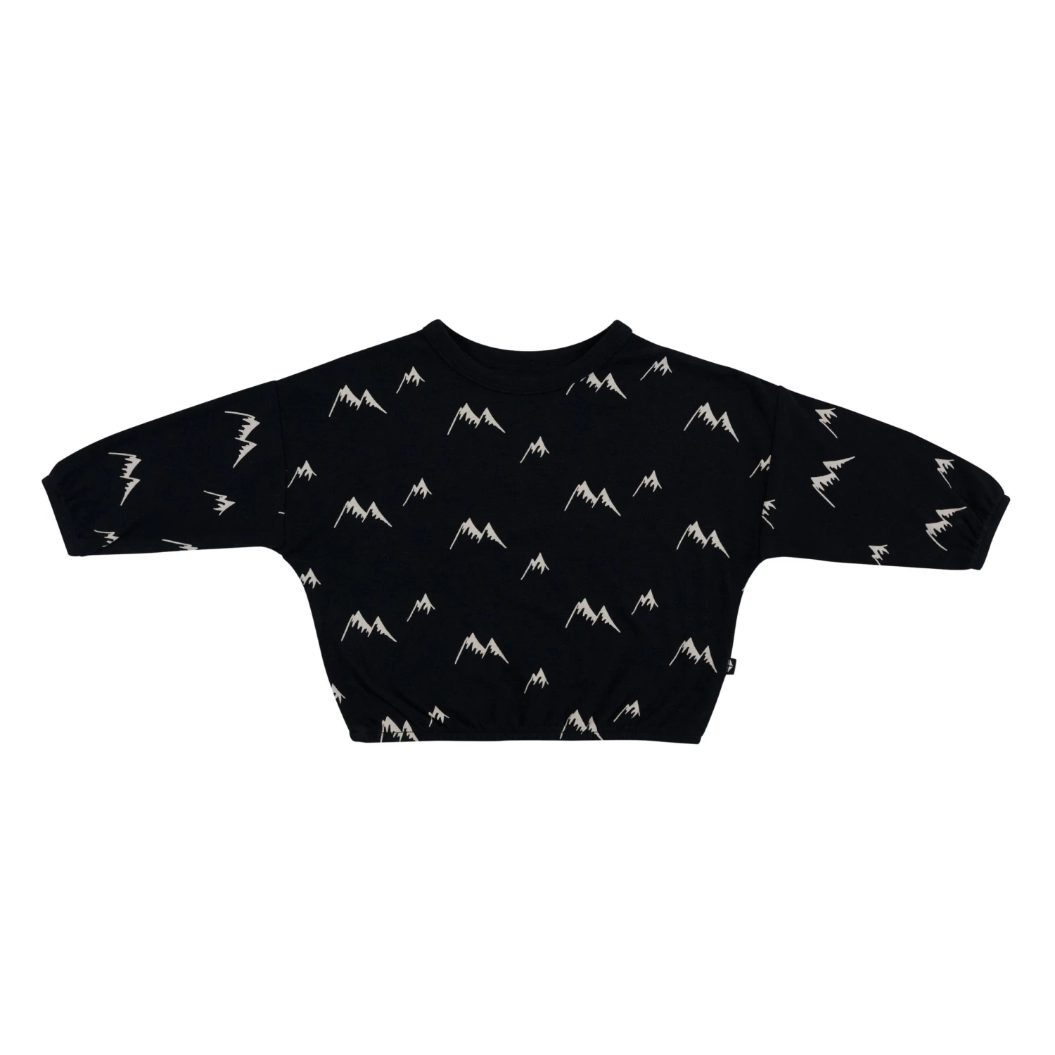 Bamboo Jersey Long Sleeve Drop Shoulder Top In Mountain - Image 2