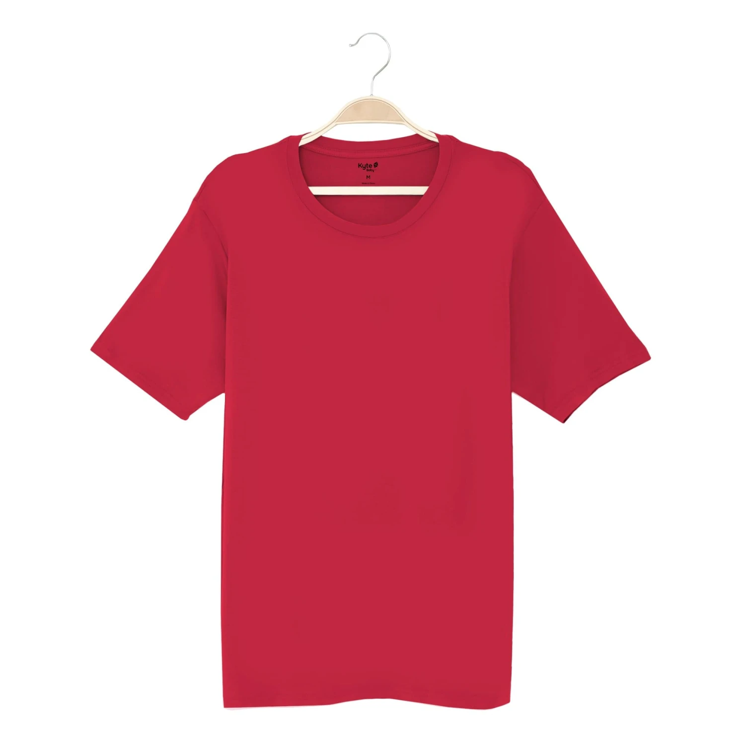 Men's Crew Neck Tee In Cardinal - Image 2
