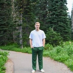 Men's Lounge Pants In Forest