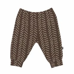 Pant In Espresso Herringbone