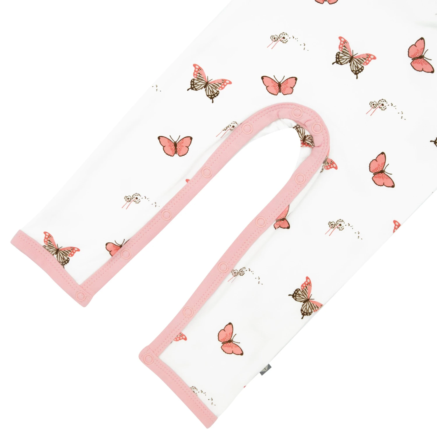 Short Sleeve Romper In Butterfly - Image 4