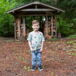 Toddler Crew Neck Tee In Trail