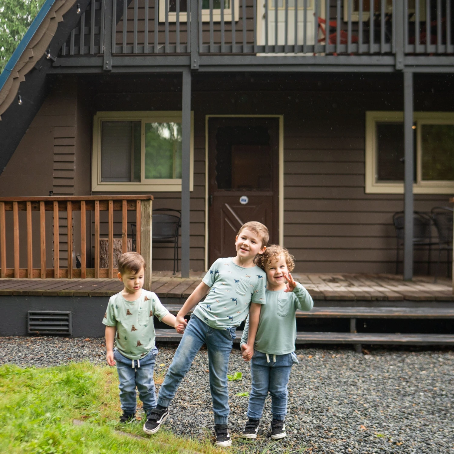 Toddler Crew Neck Tee In Trail - Image 6