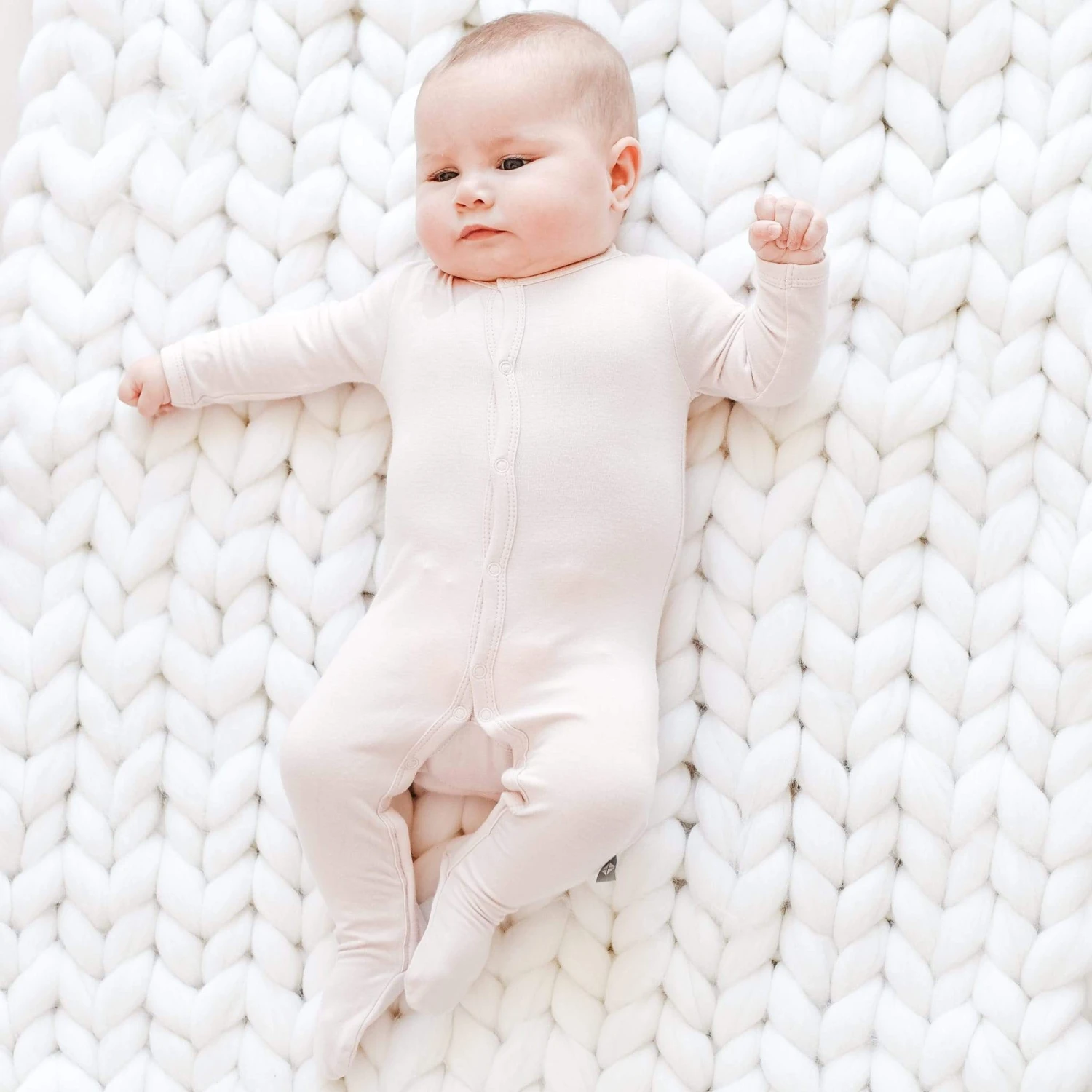 Footie In Blush - Image 3