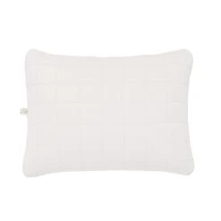 Standard Quilted Pillowcase In Oat