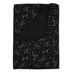 Toddler Blanket In Midnight Constellation 1.0