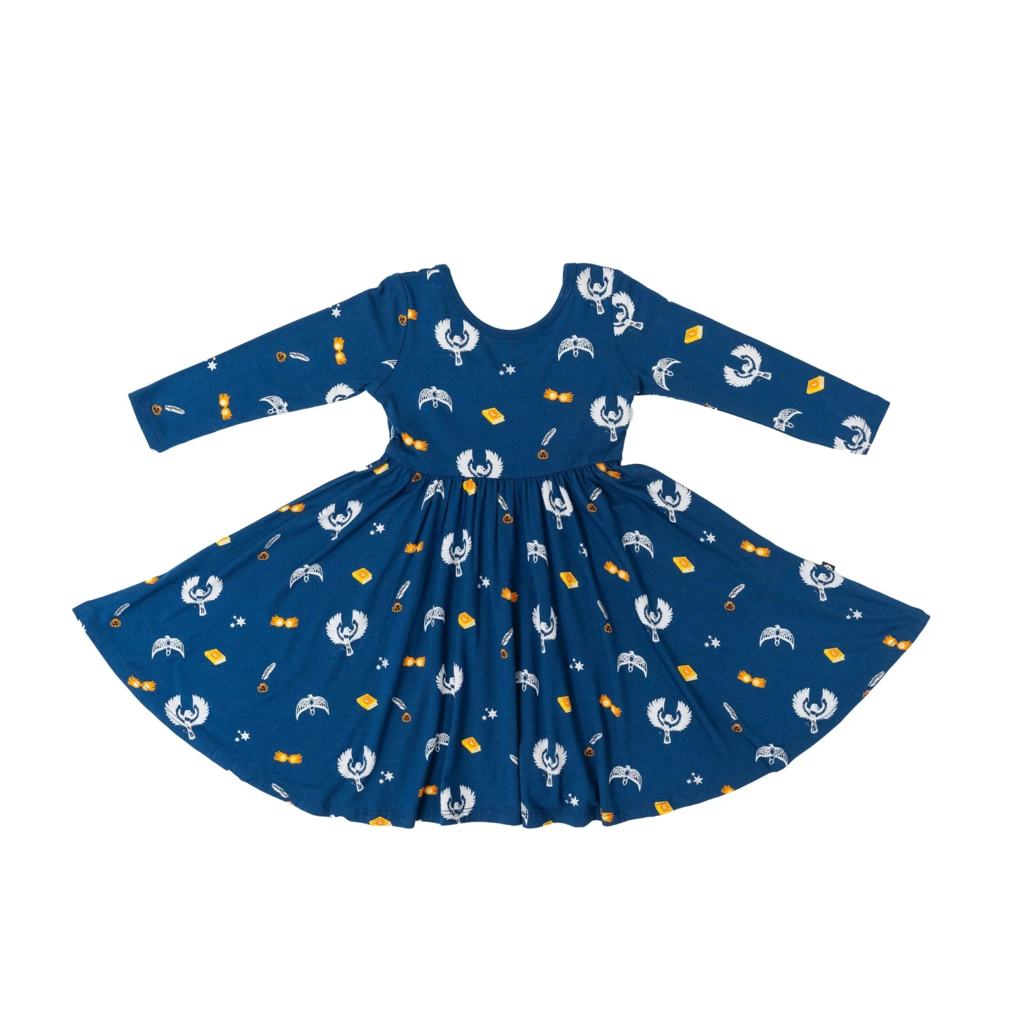 Long Sleeve Twirl Dress In Ravenclaw™ - Image 2
