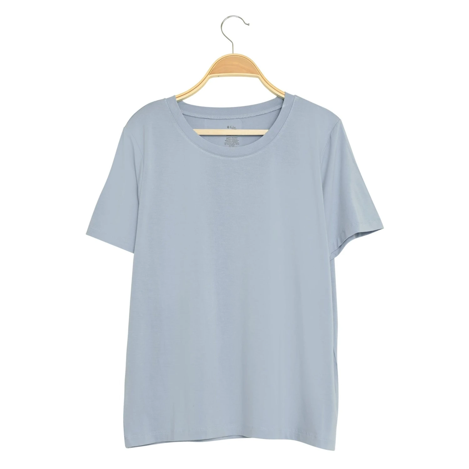 Women's Crew Neck Tee In Fog - Image 2