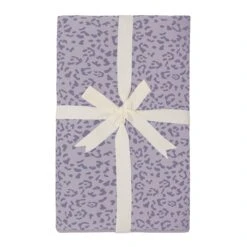 Youth Blanket In Taro Leopard 1.0
