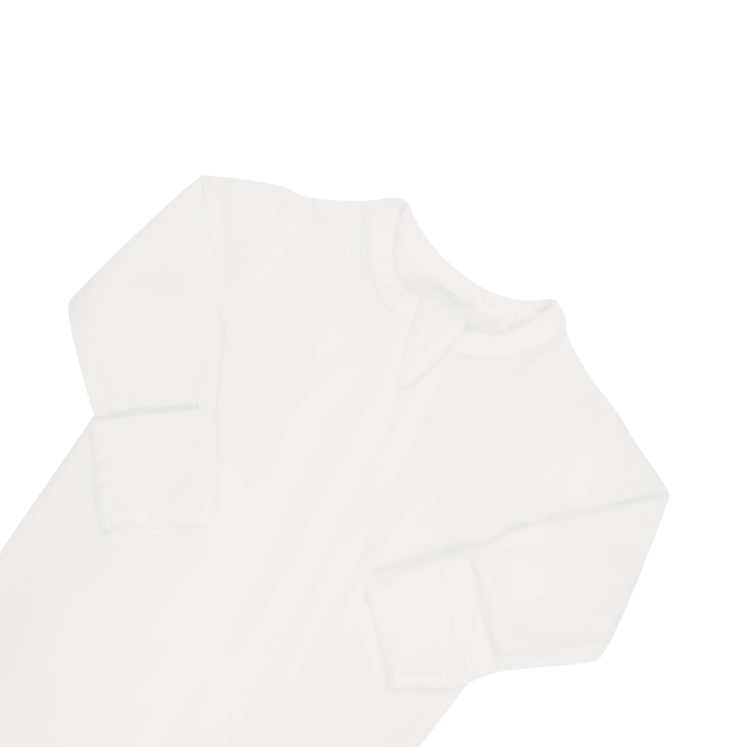 Zippered Footie In Cloud - Image 8