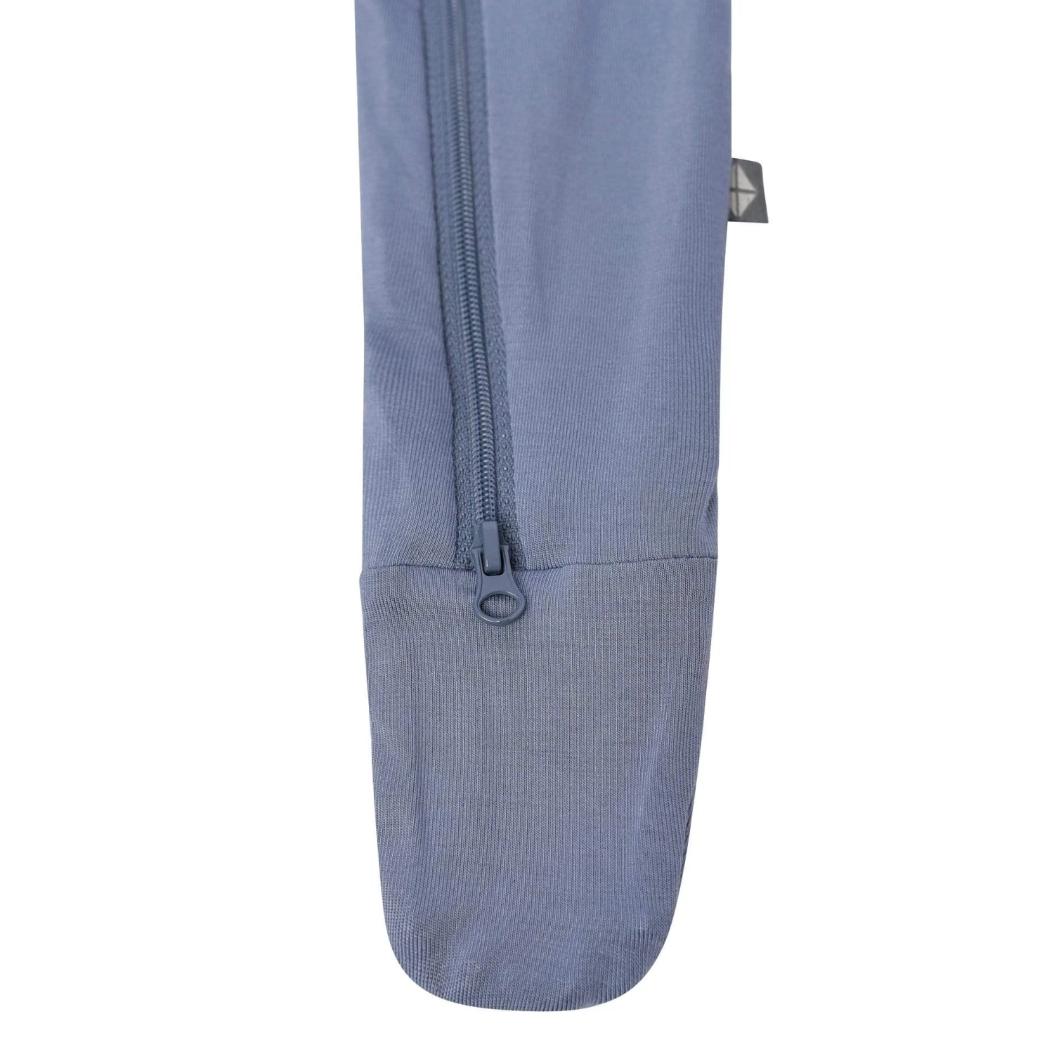 Zippered Footie In Slate - Image 6